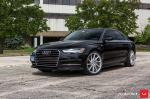 Audi A6 TFSI Quattro S-Line on Vossen Wheels (CVT) 2017 года